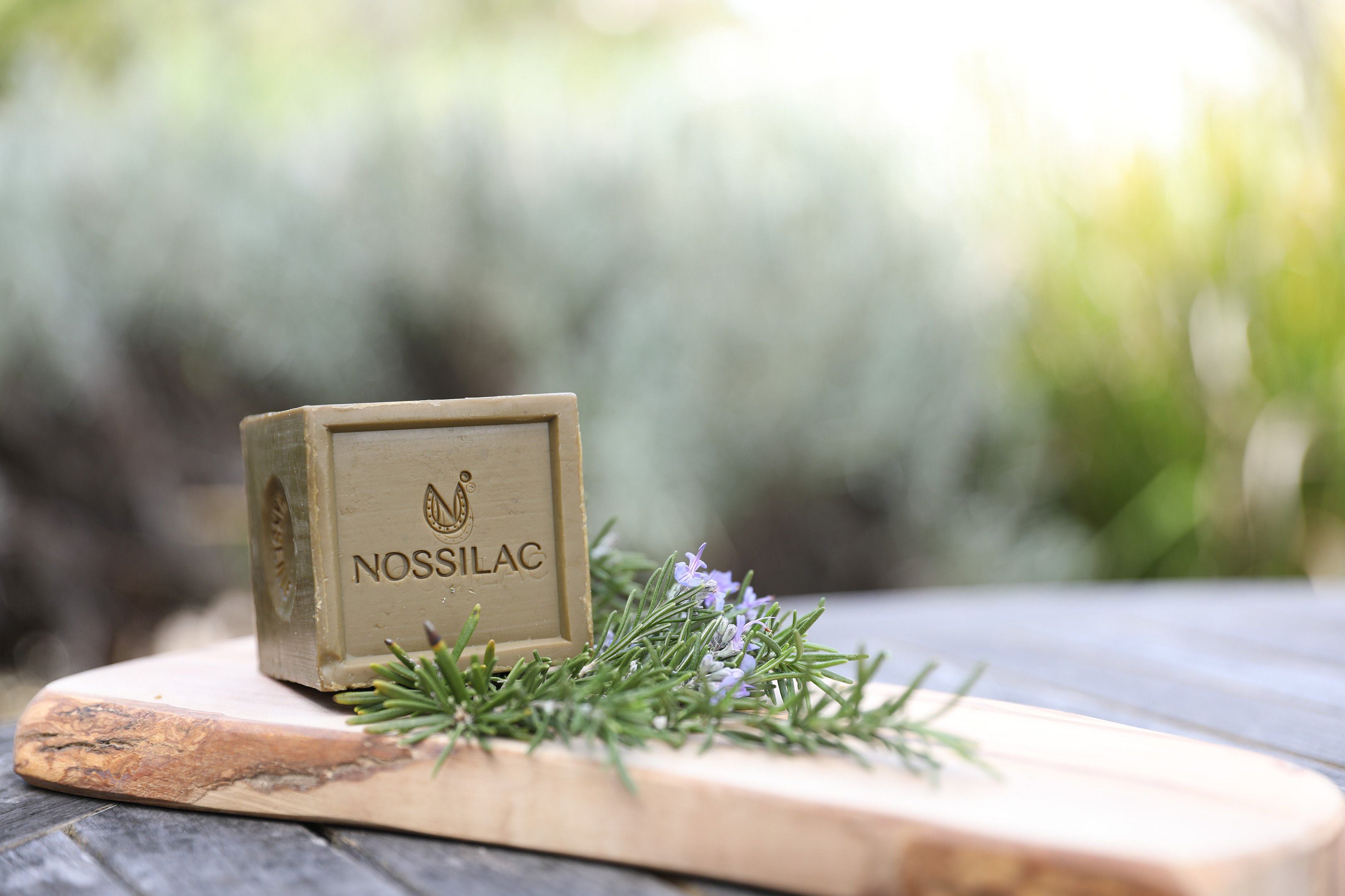NOSSILAC Pure Olive Marseille Soap Cube 300g