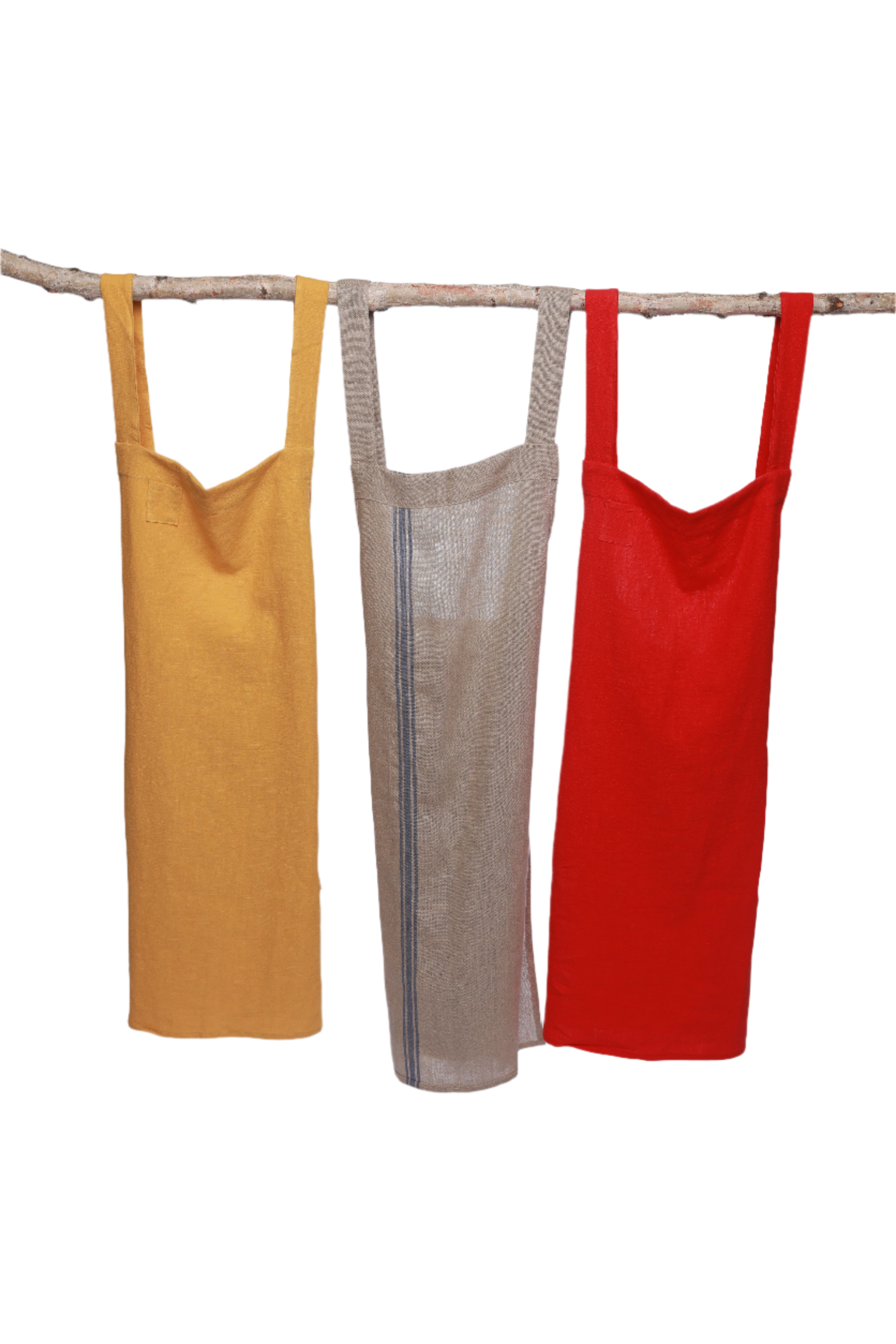French Linen Crossback Apron