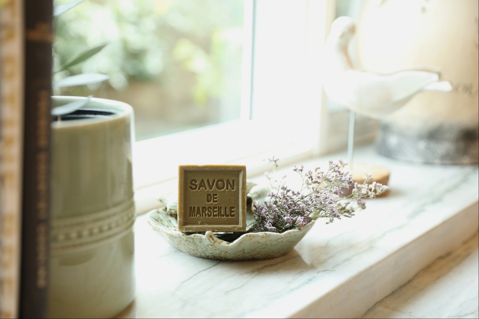 NOSSILAC Pure Olive Marseille Soap Cube 300g