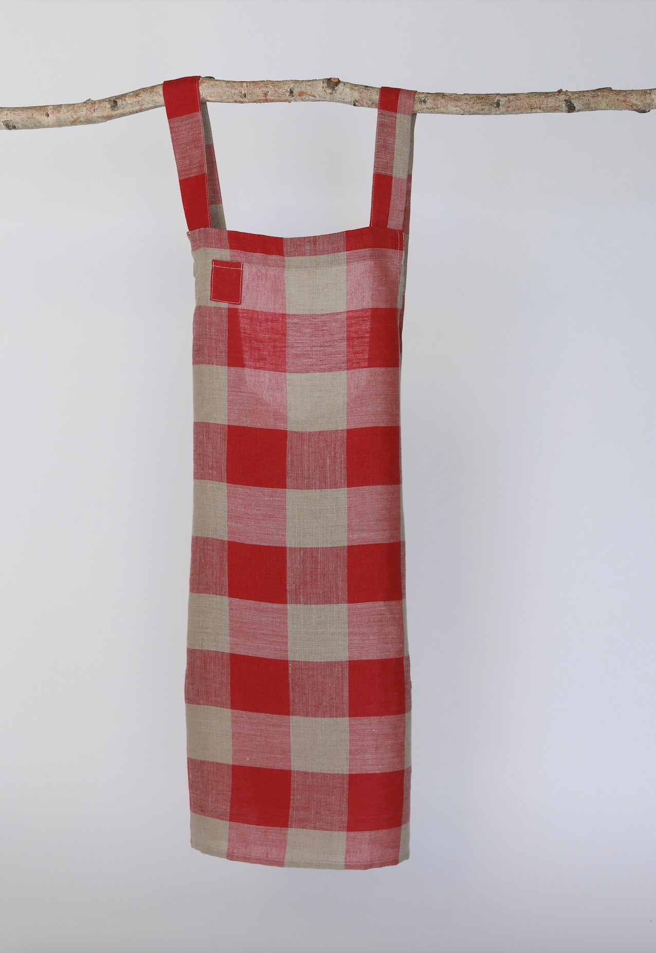 French Linen Crossback Apron