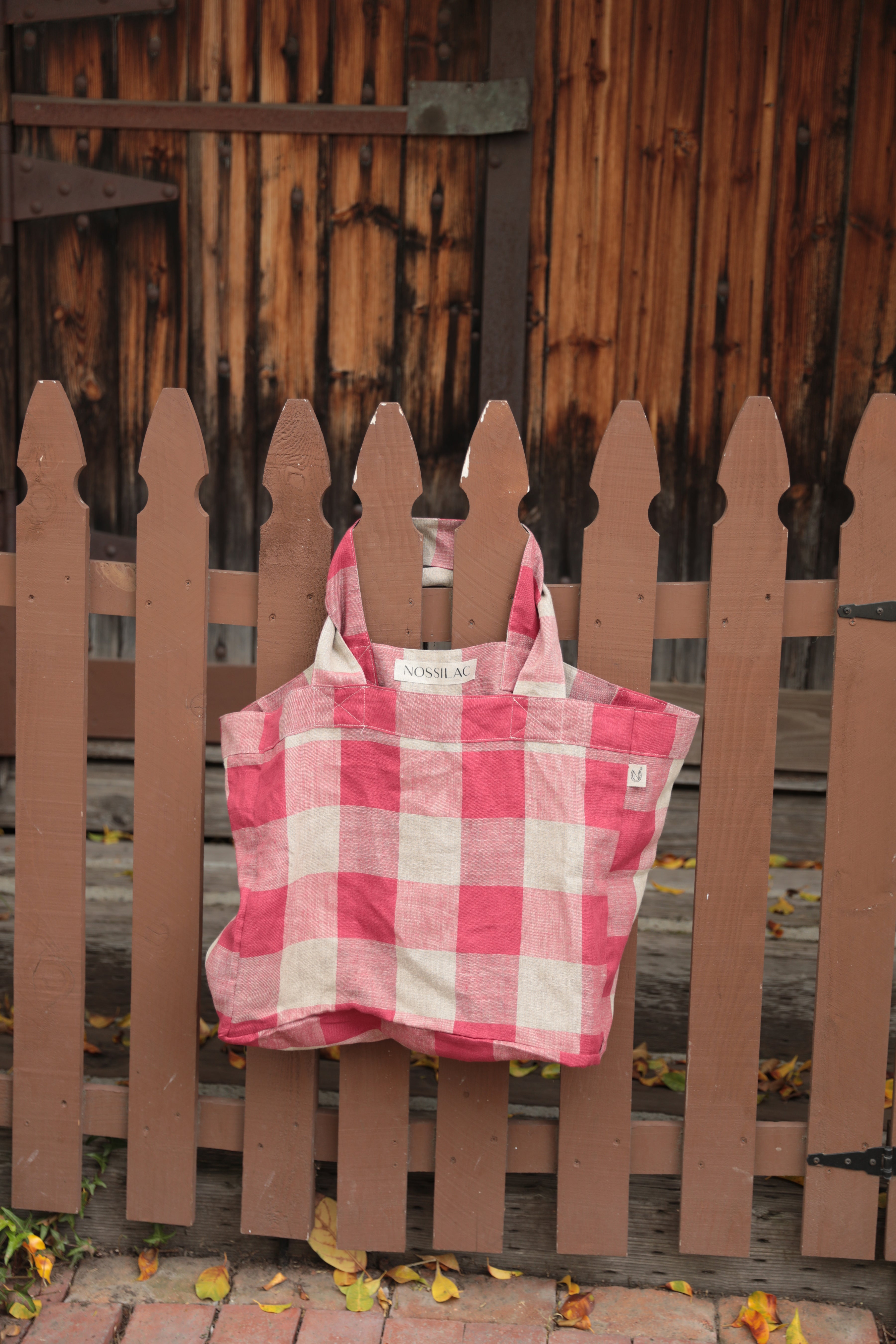 Nossilac Linen Tote Bag 